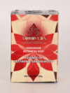 Yoroveda Handmade Botanical Soap – Essence of Saffron & Sandalwood is a luxurious Ayurvedic blend designed to cleanse, hydrate, and rejuvenate the skin. Enriched with Saffron, Sandalwood, Almond, Neem, and other natural extracts, this soap provides deep nourishment, enhances skin radiance, and leaves behind a calming, woody aroma.