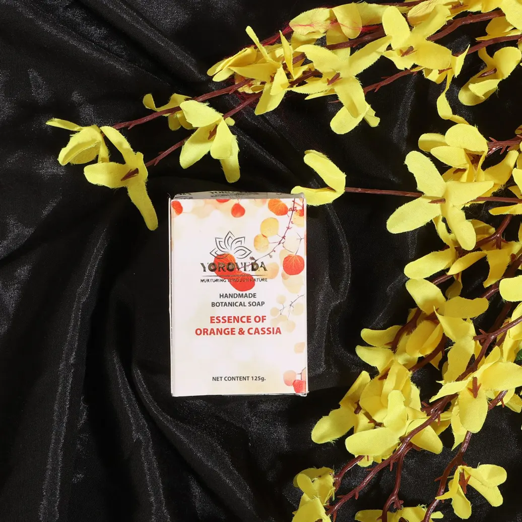 Handmade Botanical Soap – Essence of Orange & Cassia - Image 2